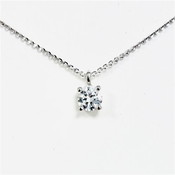Collana Fanton Gioielli Donna PUNTO LUCE DIAMANTI in Oro bianco Diamante 0.70 Ct ANOR-262-52 - ANOR-262-52